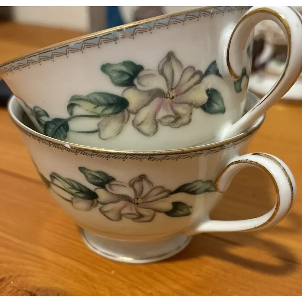 Normandie‎ China Tea Cups Vintage